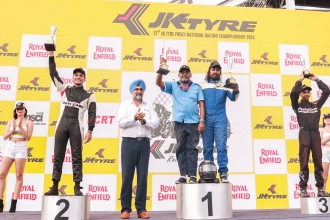 Tijil Rao And Navaneeth Score Big In 27th JK Tyre National Racing Championship