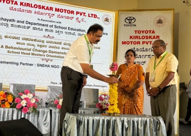 Toyota Kirloskar Motor Expands Flagship ABCD Sanitation Program In Ramanagara District