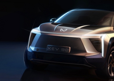 Mahindra XEV 9e sketch