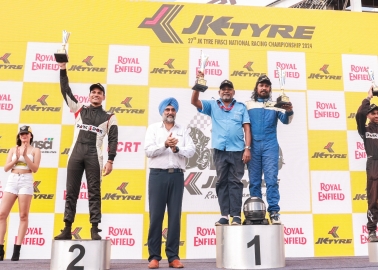 Tijil Rao And Navaneeth Score Big In 27th JK Tyre National Racing Championship