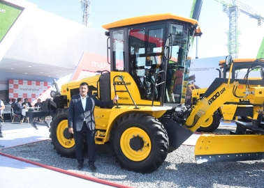 Mahindra Launches CEV5 Range Of Construction Equipment At BAUMA CONEXPO