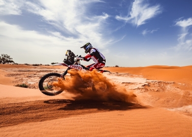 Hero MotoSports Leads Rallye Du Maroc 2024 With Stage 1 Win For Ross Branch