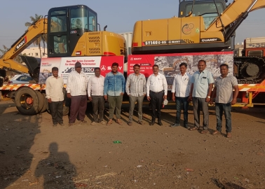 SANY India Conducts Roadshow And Customer Meet For SY80 PRO Series Launch