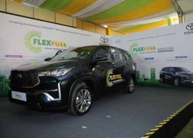 Toyota Kirloskar Motor Bats For Electrified Flex Fuel Vehicles