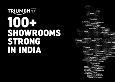 Triumph Inaugurates 100th Showroom In India