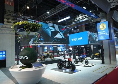 TVS Motor Company Displays Future Mobility Concepts At Bharat Mobility Global Expo 2025