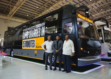 Veer Vahana To Use Exponent Energy’s 15-minute Fast Charge Tech For E-Buses