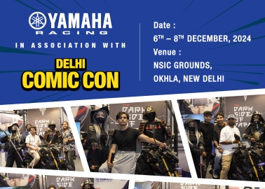 India Yamaha Motor Partners With Delhi Edition Of Comic Con India