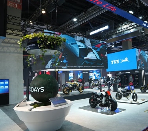 TVS Motor Company Displays Future Mobility Concepts At Bharat Mobility Global Expo 2025