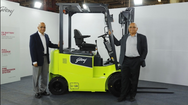 Godrej & Boyce Launches Made in India Electric Forklift Truck