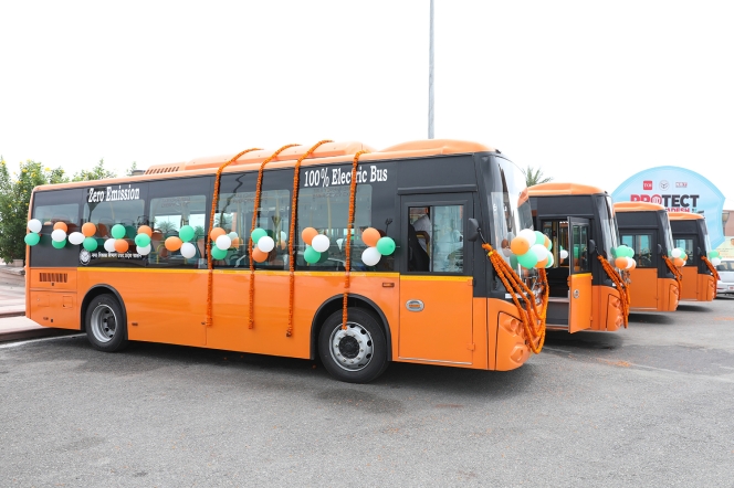 GreenCell Mobility Deploys 200 E-Buses To Serve Maha Kumbh Mela Devotees