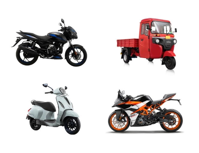 Bajaj auto products sale