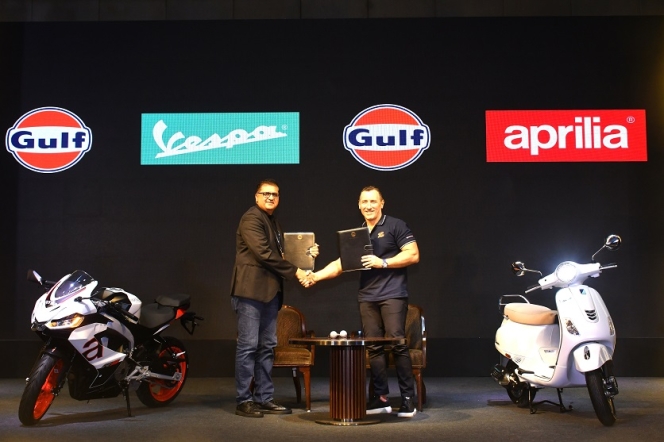 Gulf Oil, Piaggio India Renew Exclusive Partnership For Two-Wheeler Lubricants