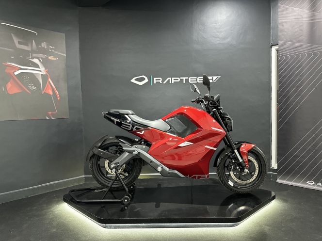 Raptee.HV Launches India’s First High-Voltage Electric Motorcycle