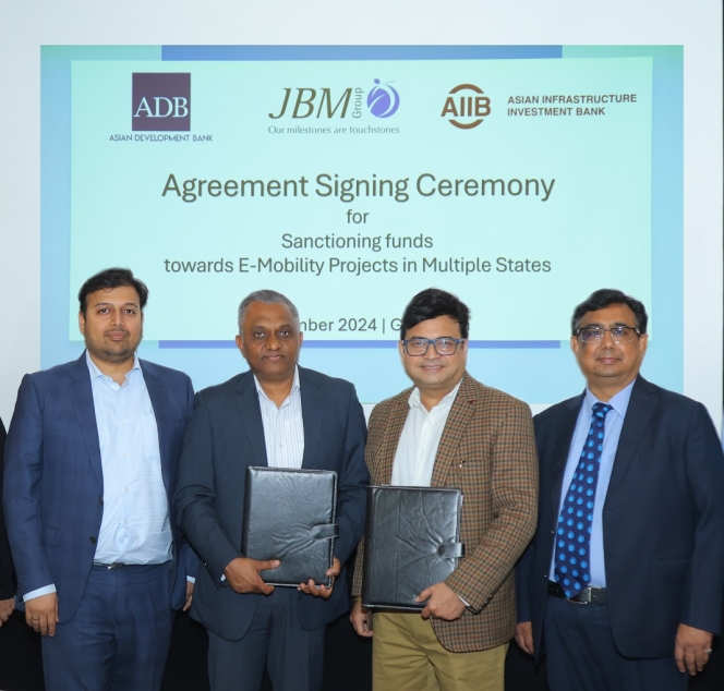 JBM Ecolife Mobility Gets $100 million Funding From ADB And AIIB