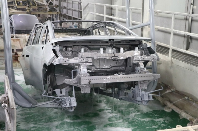 JSW MG Motor India - Paint Shop