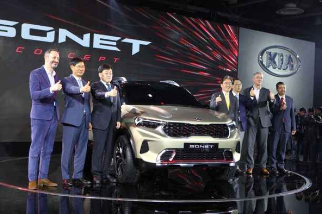 Kia India Launches Carnival Premium MPV, Unveils Sonet SUV concept