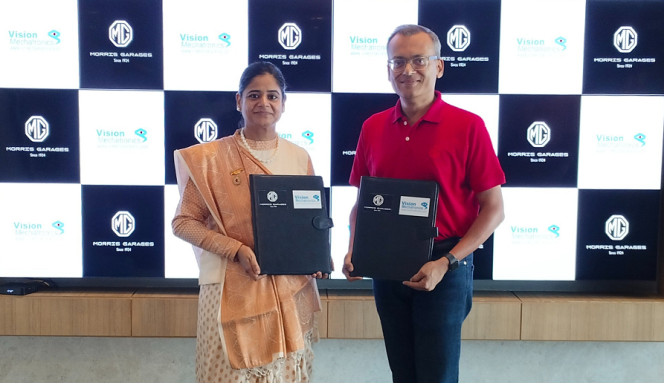 JSW MG Motor India Collaborates With Vision Mechatronics For Second-Life EV Battery Solutions