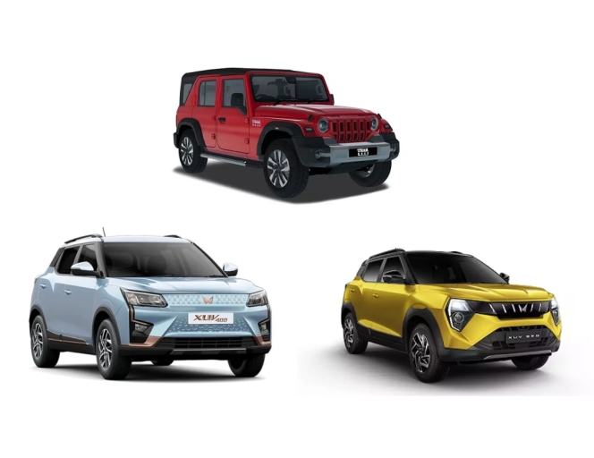 Mahindra Thar Roxx, XUV 3XO, XUV400