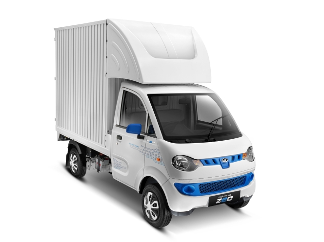 Mahindra Launches Zeo Electric Mini Truck