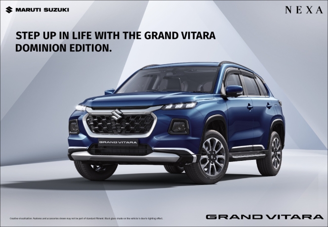 Maruti Suzuki Launches Grand Vitara Dominion Edition