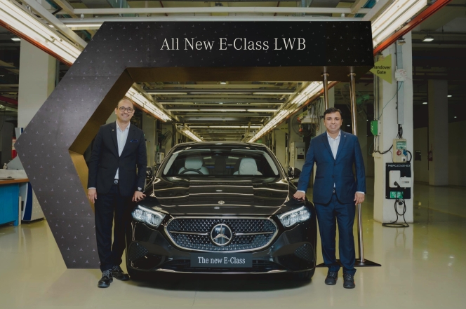 Mercedes-Benz Starts Production Of The Sixth Generation Long Wheelbase E-Class In India