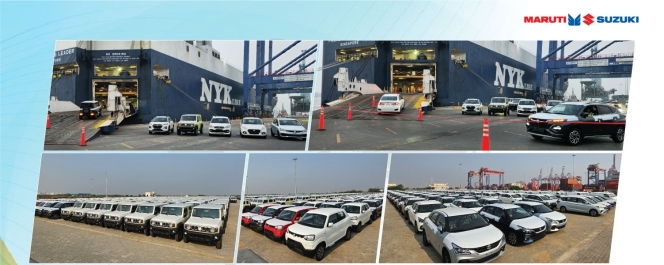 Maruti Suzuki India exports