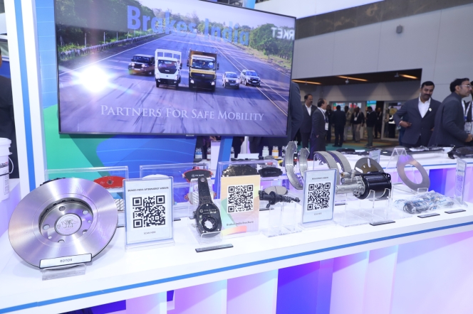 Products displayed by TSF Group at Bharat Mobility Expo 2025 