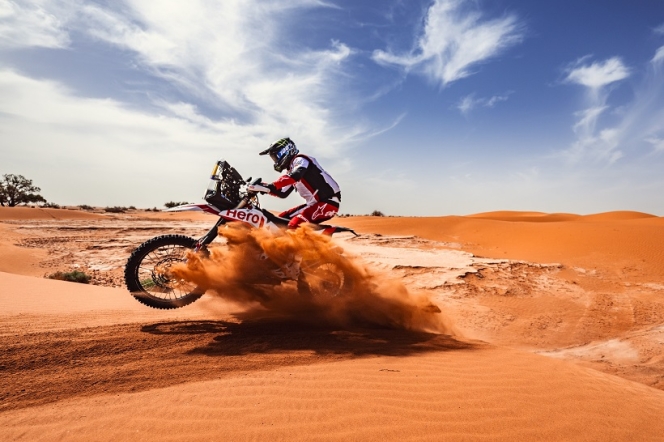 Hero MotoSports Leads Rallye Du Maroc 2024 With Stage 1 Win For Ross Branch