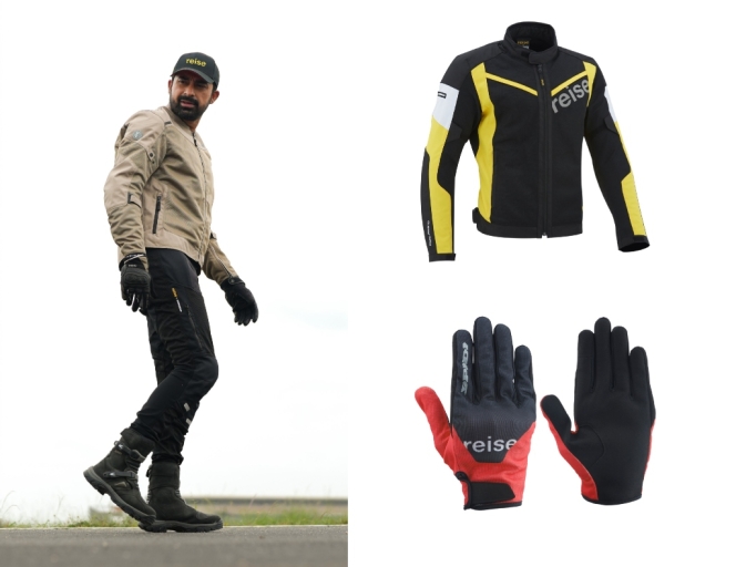 Reise Moto branded riding gear