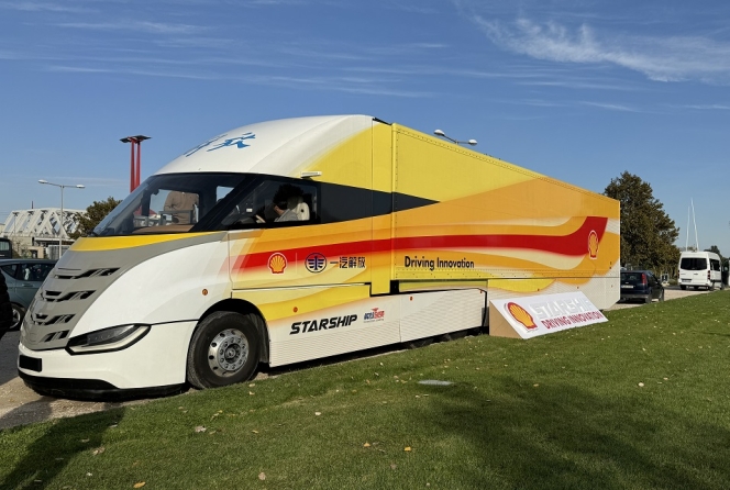 Shell Starship 3.0 Hybrid Truck Unveiled In Hungary