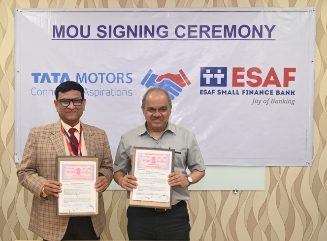 Tata Motors Partners With ESAF Small Finance Bank For CV Financing