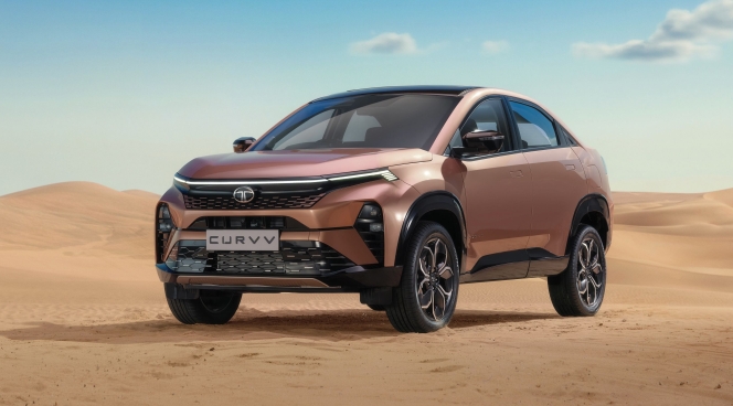 Tata Motors Unveils Its First SUV Coupe Curvv