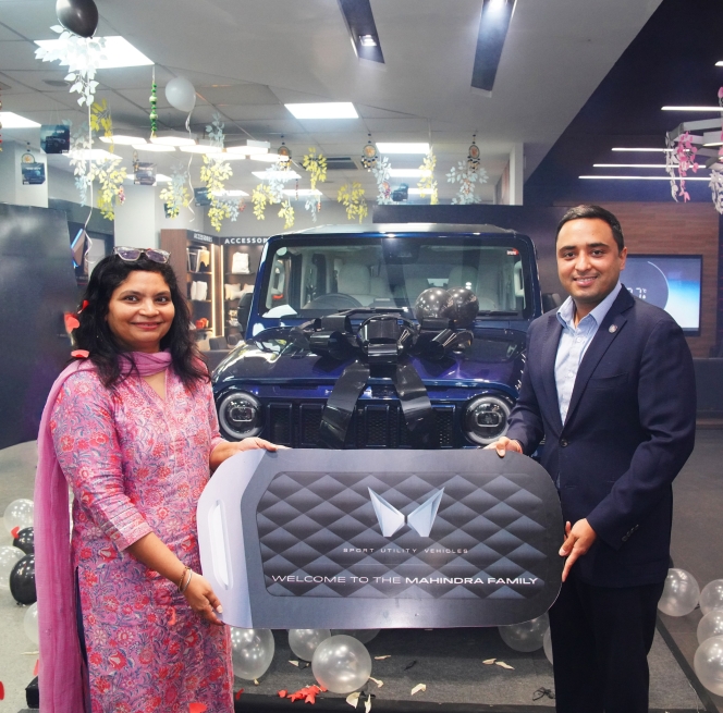 Aakash Minda Wins First-Ever Thar ROXX With A Bid Of INR 13.1 Million