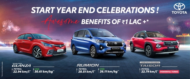 Limited Edition Glanza, Taisor And Hyryder From Toyota Kirloskar Motor