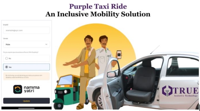 Namma Yatri And EnAble India Join Hands With True Assistive Technology To Enhance Purple Rides