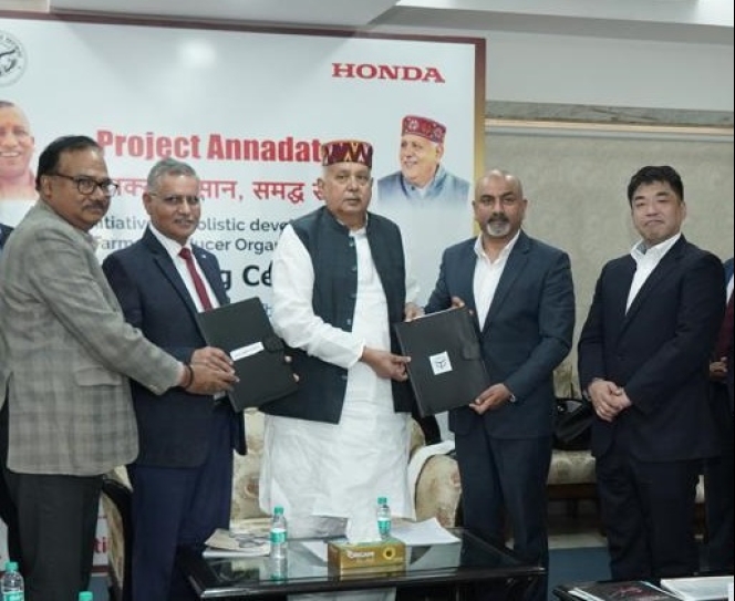 Honda India Foundation Launches ‘Project Annadata’ In Collaboration With UP Govt