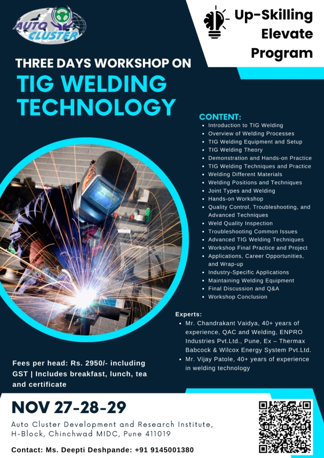 TIG Welding Technology Workshop By Auto Cluster