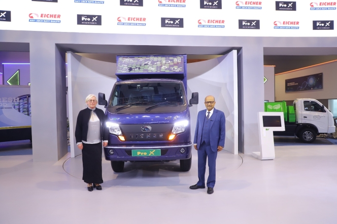 Eicher Trucks and Buses Launches Eicher Pro X Range at Bharat Mobility Global Expo 2025