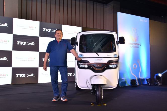 TVS Rolls Out King EV Max For Eastern Markets, Plans To Launch Cargo Vehicle In Q4