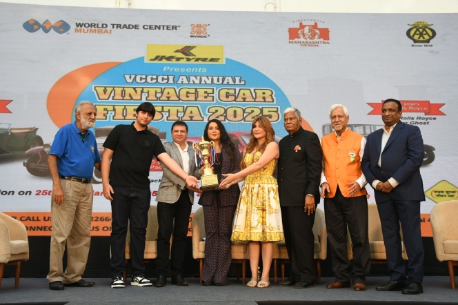 Yohan Poonawalla Receives ‘Vintage & Classic Car Vanguard Of India Legacy Excellence Award’ At VCCCI Annual Event